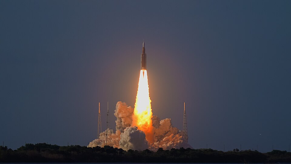 Lancio Artemis II panoramica